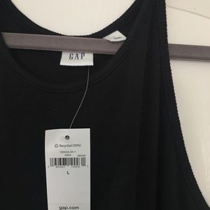 GAP | Black, Halter T-shirt dress